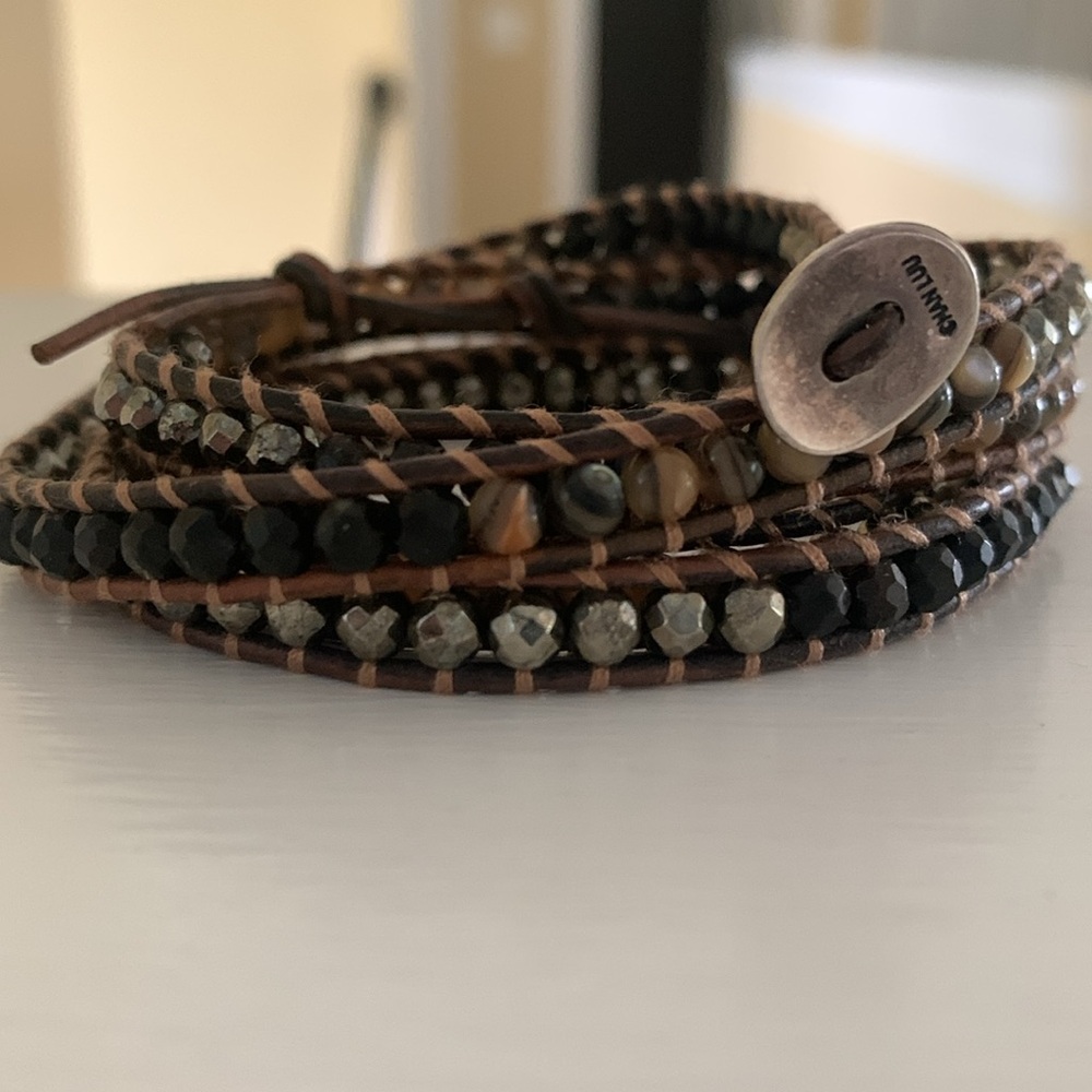 Chan Luu Signature five wrap bracelet